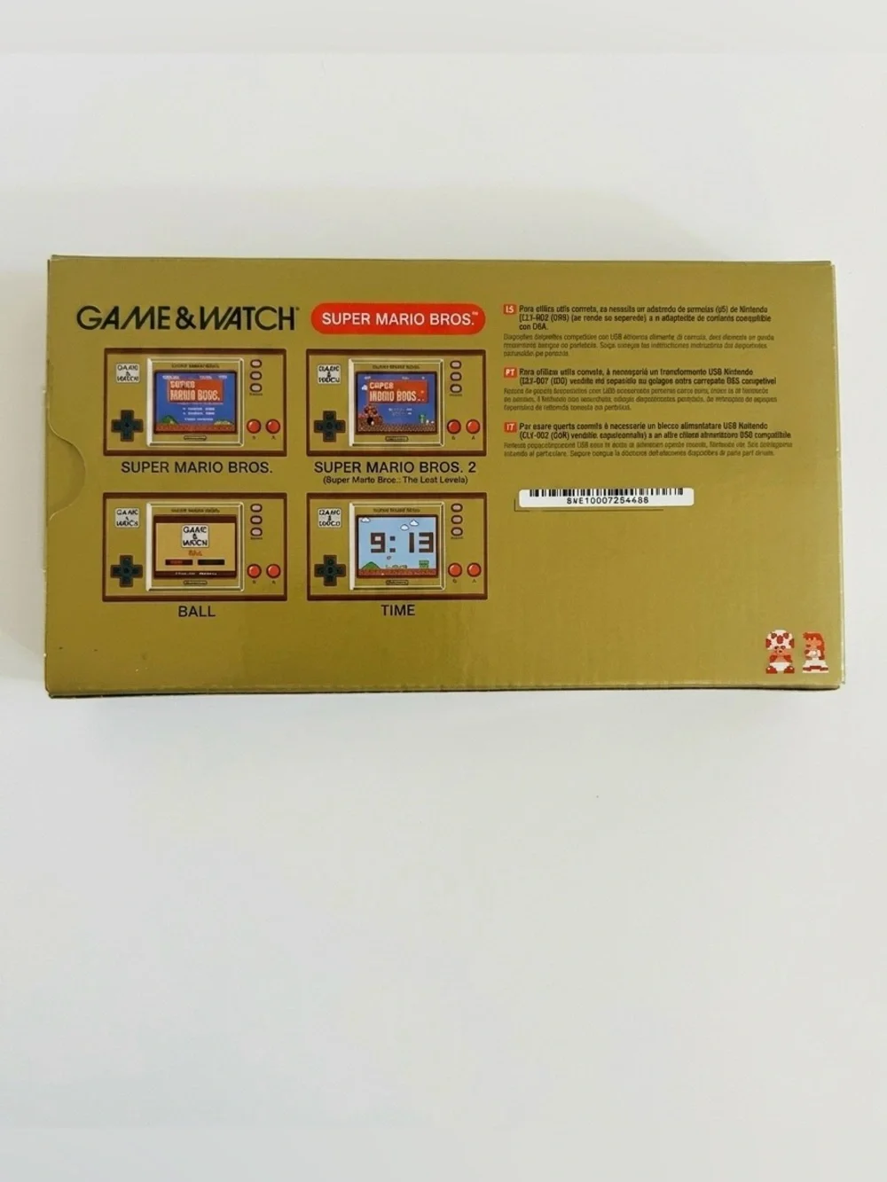 Nintendo Game & Watch: Super Mario Bros. Colour Screen (Gold)
